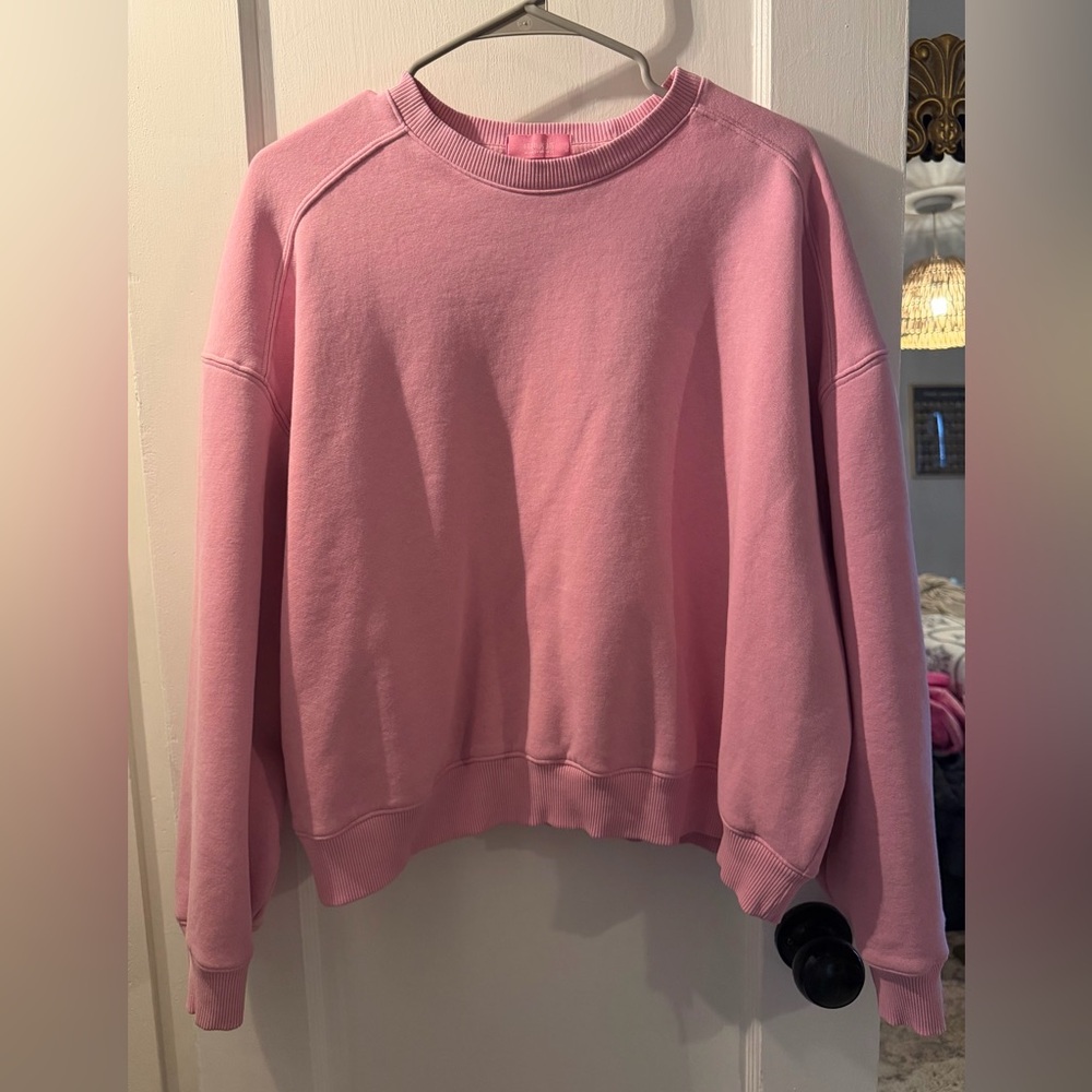 nuuds Pink Crewneck Sweatshirt